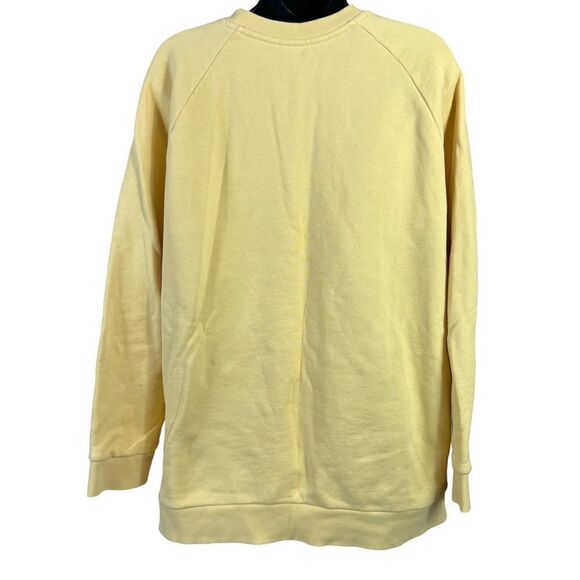 Adidas Trefoil Light Yellow Sweatshirt - Picture 10 of 10